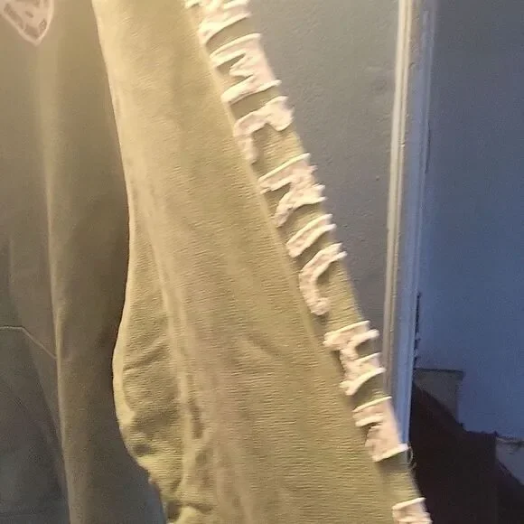 American Eagle Outfitters Olive Hoodie - Picture 4 of 4